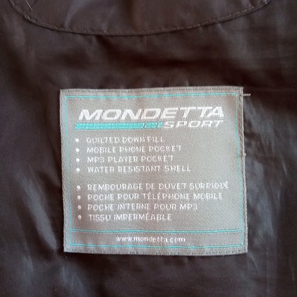 Vintage Mondetta Sport quilted down filled vest - Picture 3 of 8